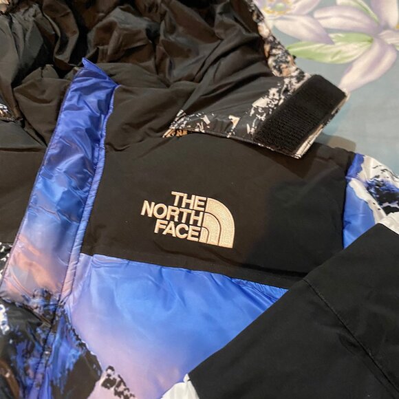 Supreme x The North Face Mountain Print Down Jacket - Picture 3 of 14